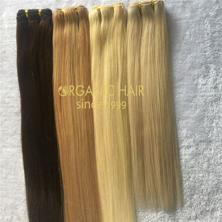 Much cheaper best remy human machine weft for nomal clients A181